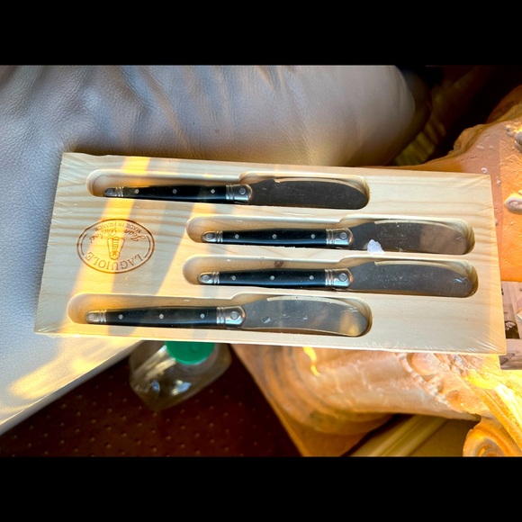 Laguiole Kitchen Laguiole Inox France Cheesebutter Knives Set Of 4